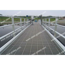 China manufacture galvanized steel grating platform